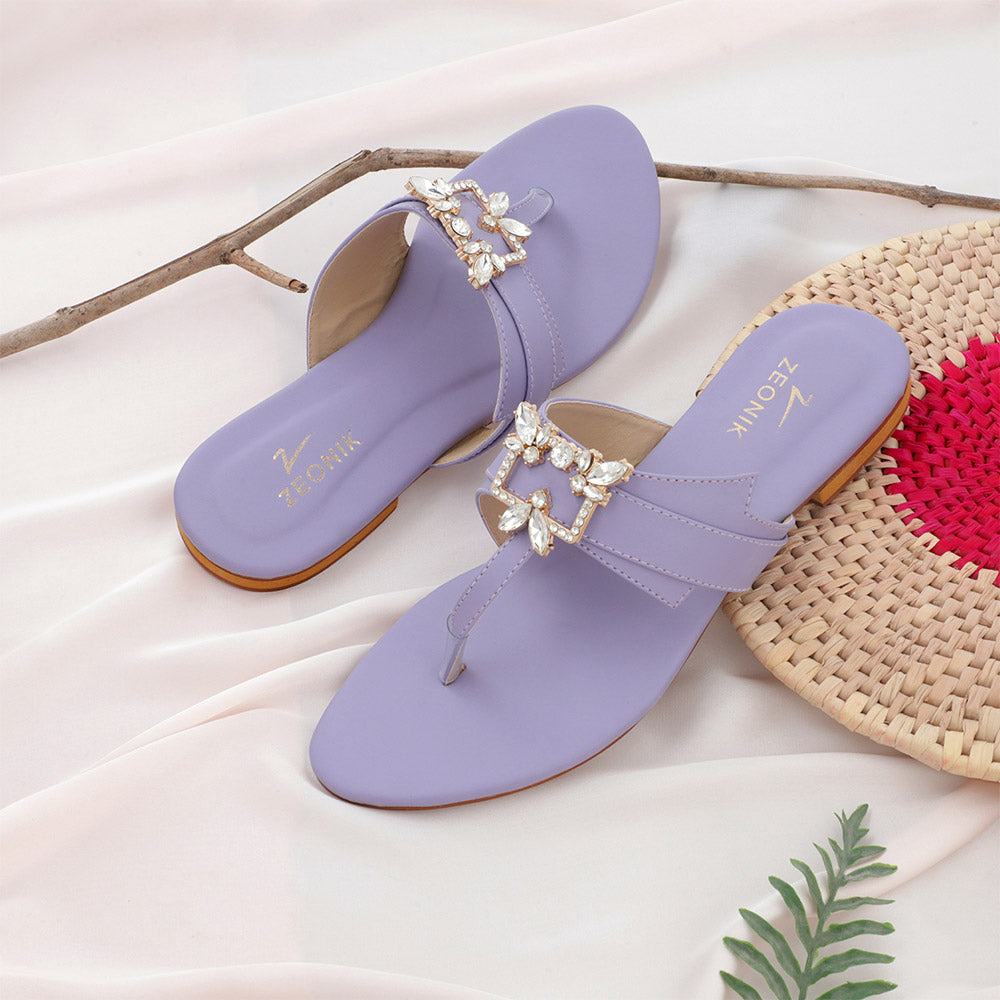 Tom Purple Slipper – Zeonik