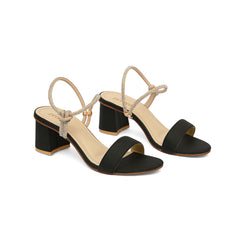 Zeonik Zaira Black Heel