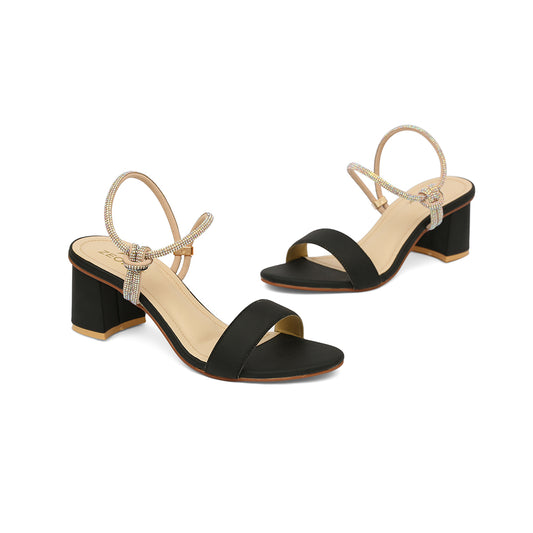 Zeonik Zaira Black Heel