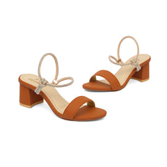 Zeonik Zaira Brown Heel