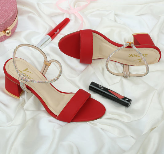 Zeonik Zaira Red Heel