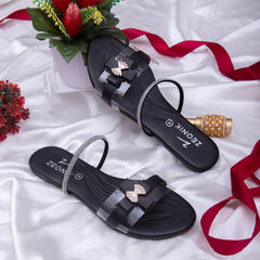 Zeonik Maya Black Slipper