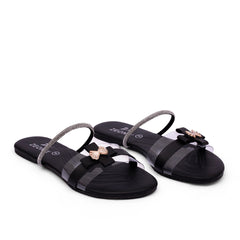 Zeonik Maya Black Slipper