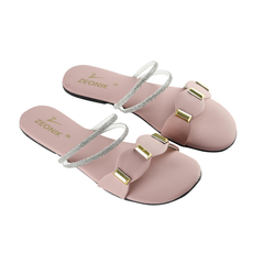 Zeonik Ruby Medicated Pink Slipper