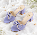 Zoya Purple Heels for Women