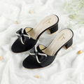 Zoya Black Heels for Women – Elegant Party Wear Black Heels | Zeonik