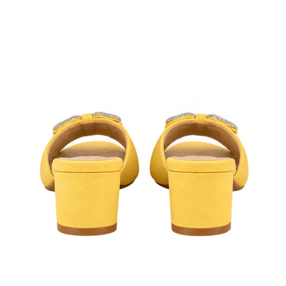 Zoya Yellow Heels for Women