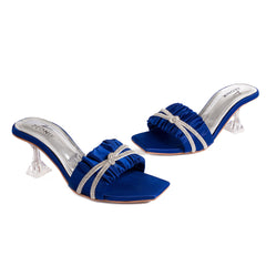 Elia Partywear Navy Blue Heel